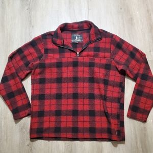 John Wayne Pull Over Quarter Zip Sweater